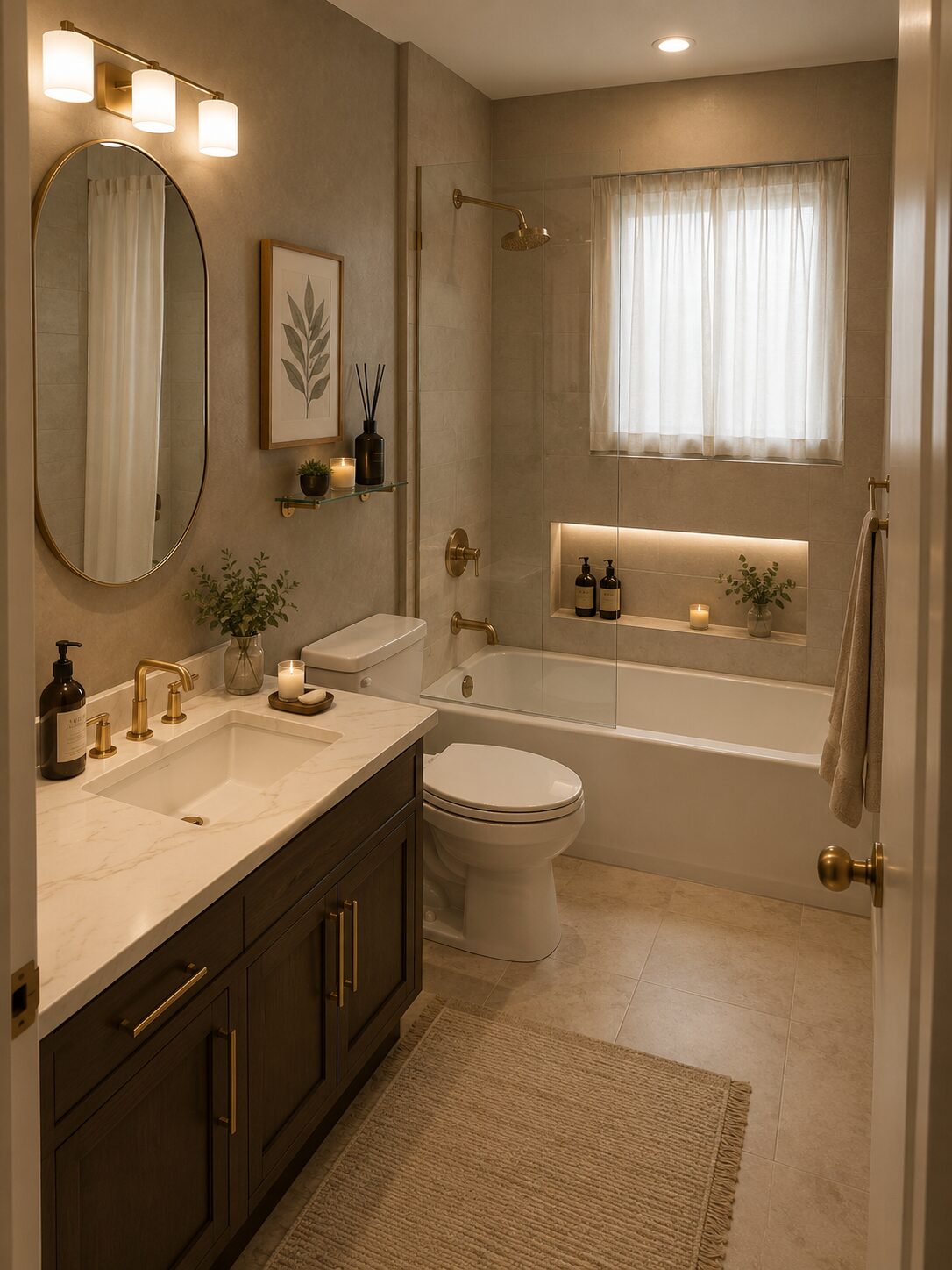 The Bathroom after