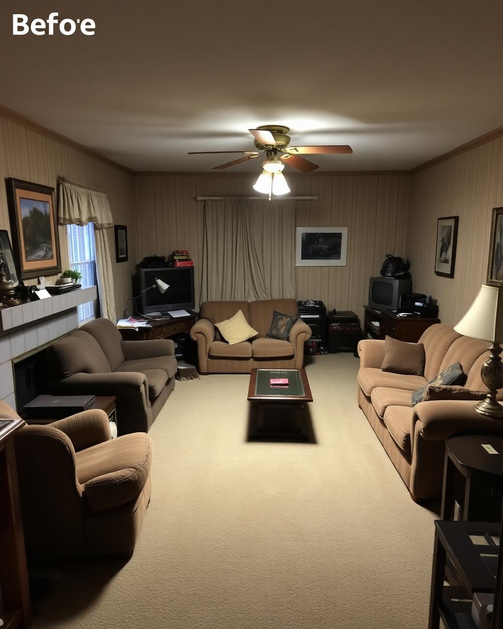 Before — The Living Room